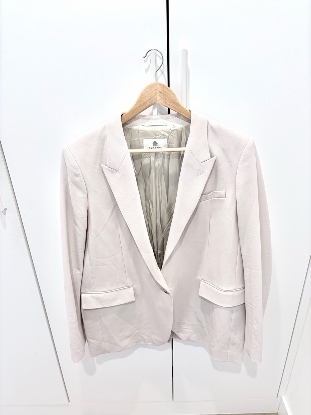 Babaton Women’s Matte Pearl Blazer Jacket